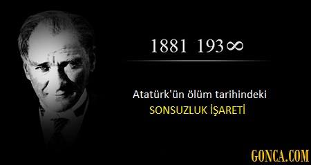 sonsuzluk işareti atatürk